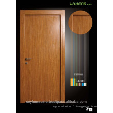 Cheap Price Teak Laminate Intérieur de la surface de la porte simple